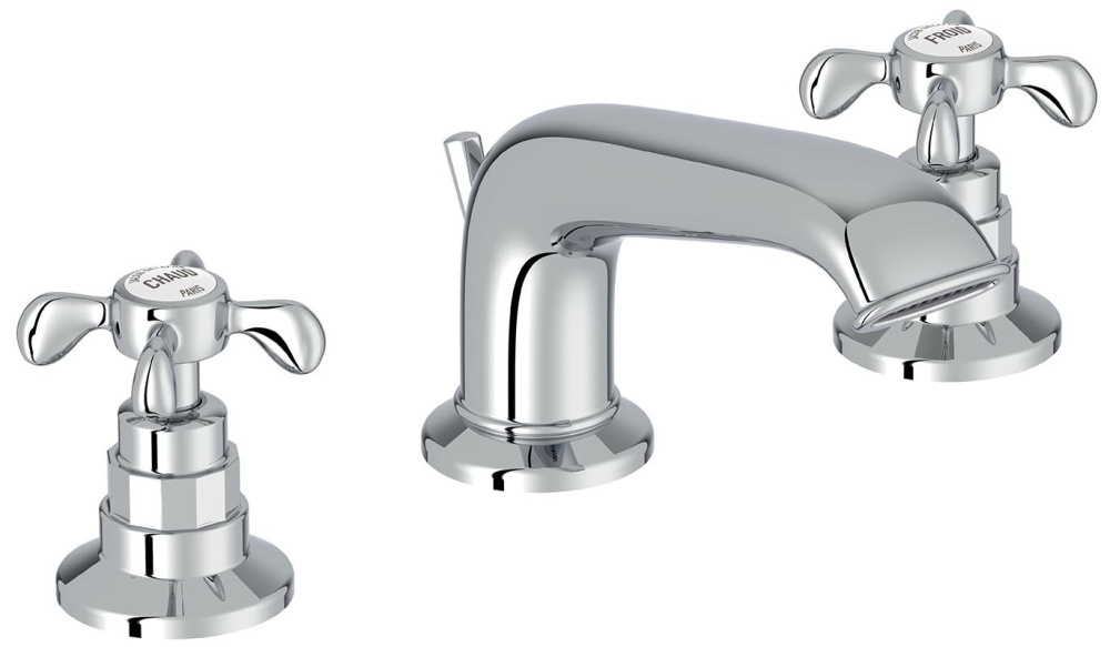 Фото Смеситель Jacob Delafon Cleo 1889, E24306-CP для раковины, с донным клапаном, хром