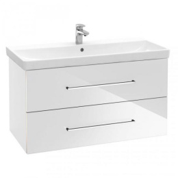 Villeroy Boch Avento A89200B4 Тумба под раковину 980х452 мм (белое стекло)
