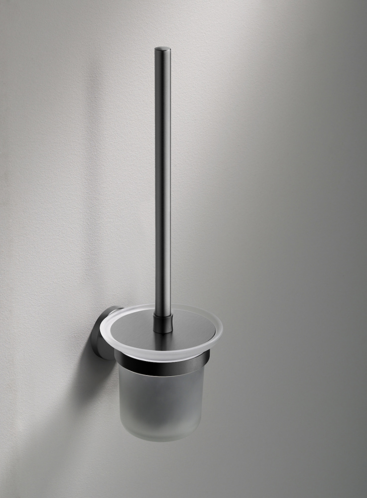 Фото Щетка для туалета Timo Saona 13061/18 черное золото