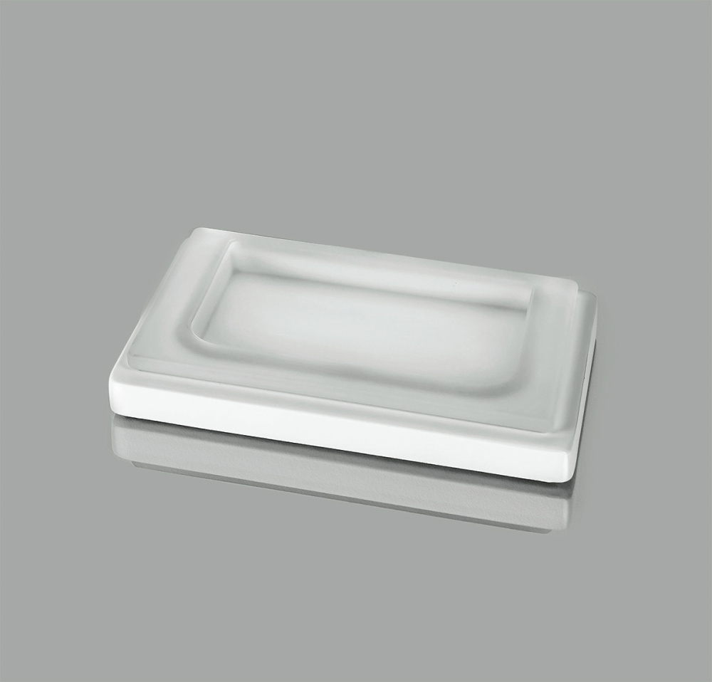 Colombo Design LOOK B1640.BM Мыльница настольная (белый матовый)