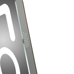 Фото MELANA Зеркало с LED-подсветкой-8060 подогрев/часы/космет.зеркало/Bluetooth (MLN-LED091B)