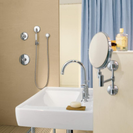 Hansgrohe Axor Montreux 42090820 Зеркало косметическое (шлиф.никель)