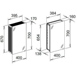 Фото Модуль Keuco Royal Modular 25004000102, алюминий