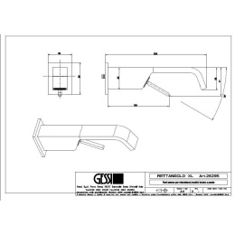 Смеситель для раковины Gessi Rettangolo (26295#031) хром