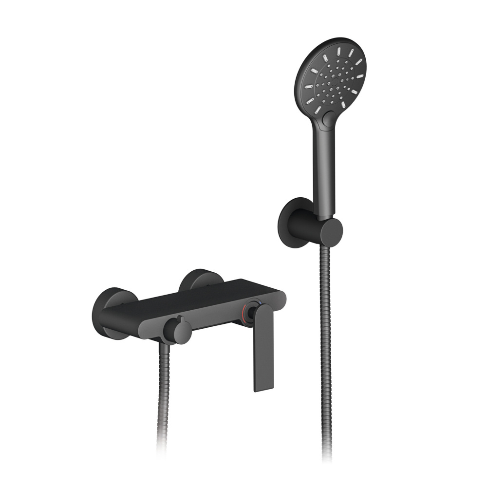 Фото Смеситель для ванны с душем Timo Anni 2714/03Y черный