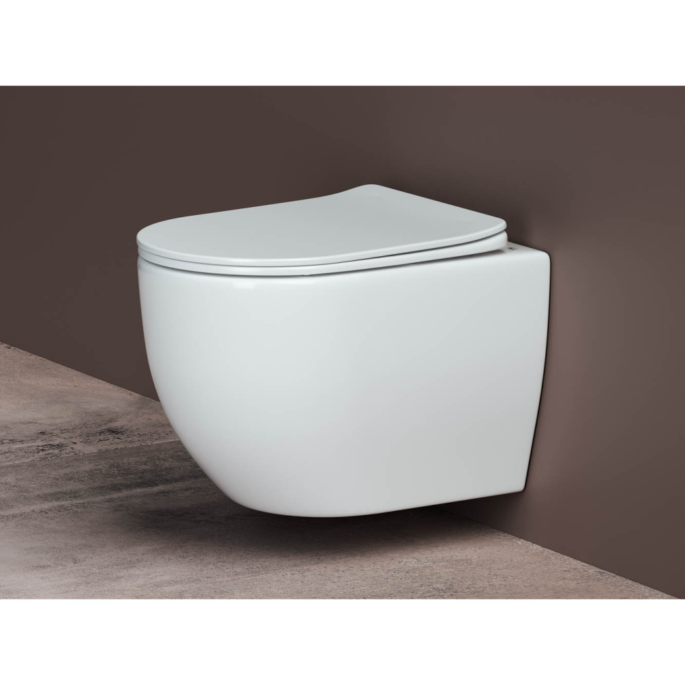 Подвесной унитаз Ceramica Nova MIA CN1805 с сиденьем