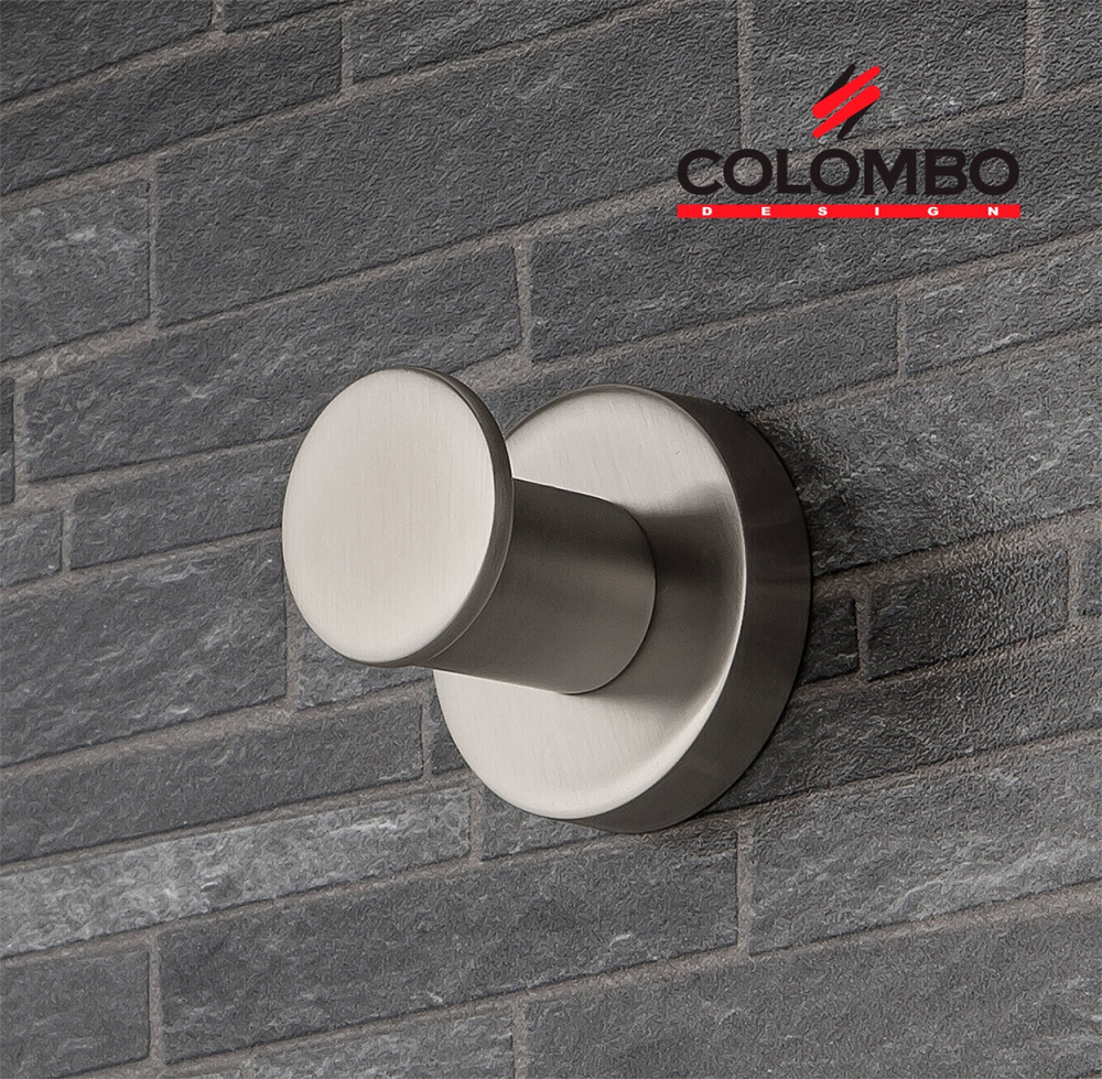 Фото Colombo Design PLUS W4917.HPS1 - Крючок для халата, полотенца (нержавеющая сталь)