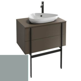 Тумба под раковину Jacob Delafon Nouvelle Vague 80 см, EB3039-S46, серый мышиный сатин