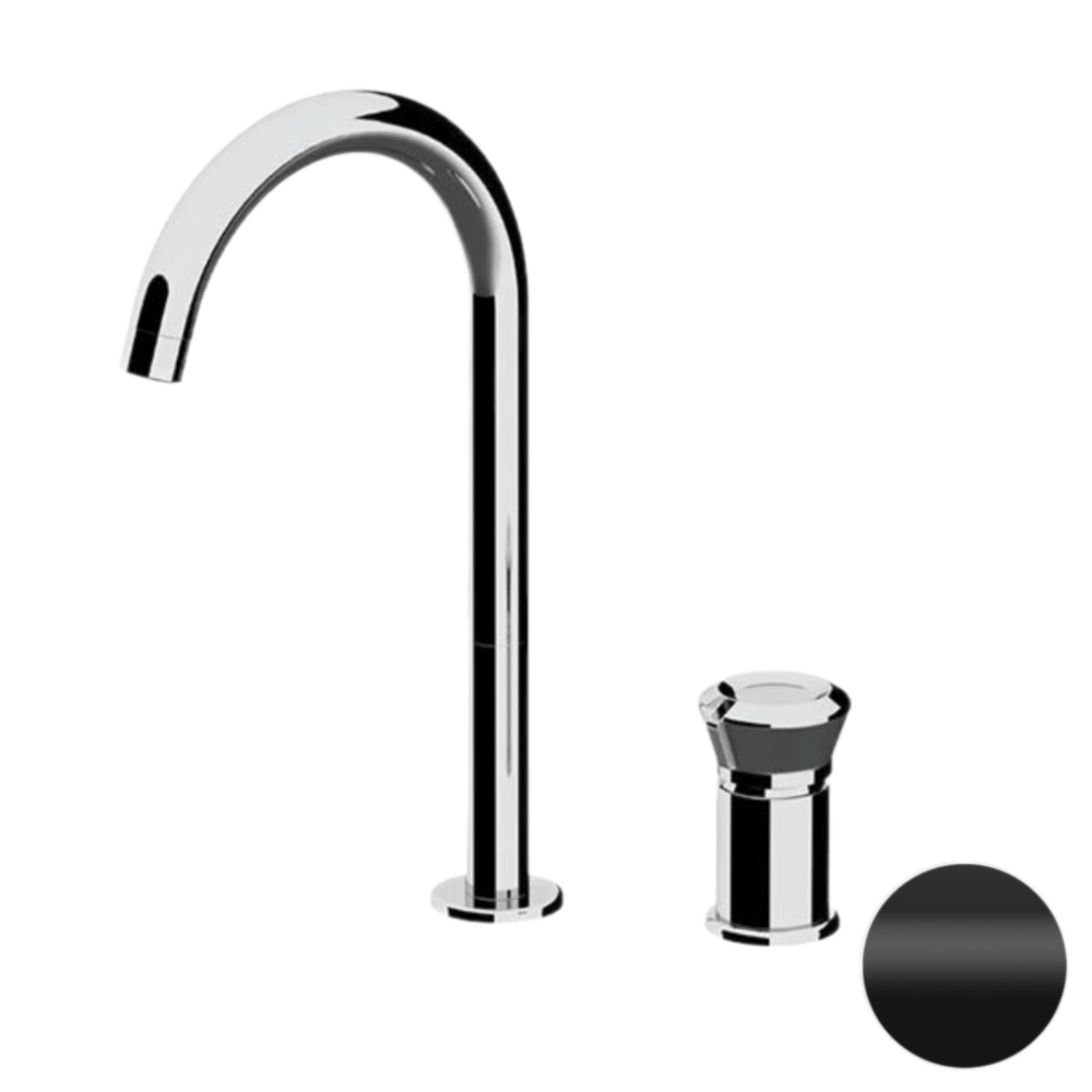 Фото Смеситель для раковины Remer Element ET57LNO, черный матовый
