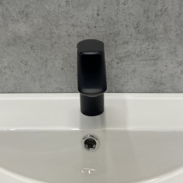 Фото Смеситель для раковины, картридж 35 мм, черный матовый, FC074A-CMT