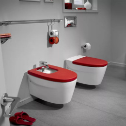 Крышка для биде Roca Khroma (806652F3T) красный