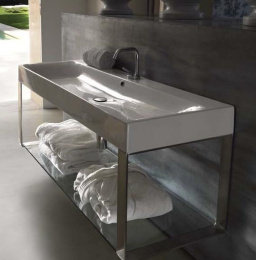 Раковина Kerasan Cento 353401*1 120 белый