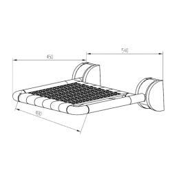Фото 5W010-Y Сиденье для душа откидное