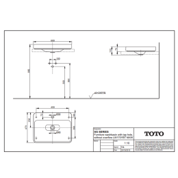Раковина Toto Loft LW170YBT160