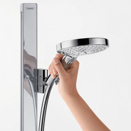 Штанга для душа Hansgrohe Unica 150 см, 27645400, белый/хром