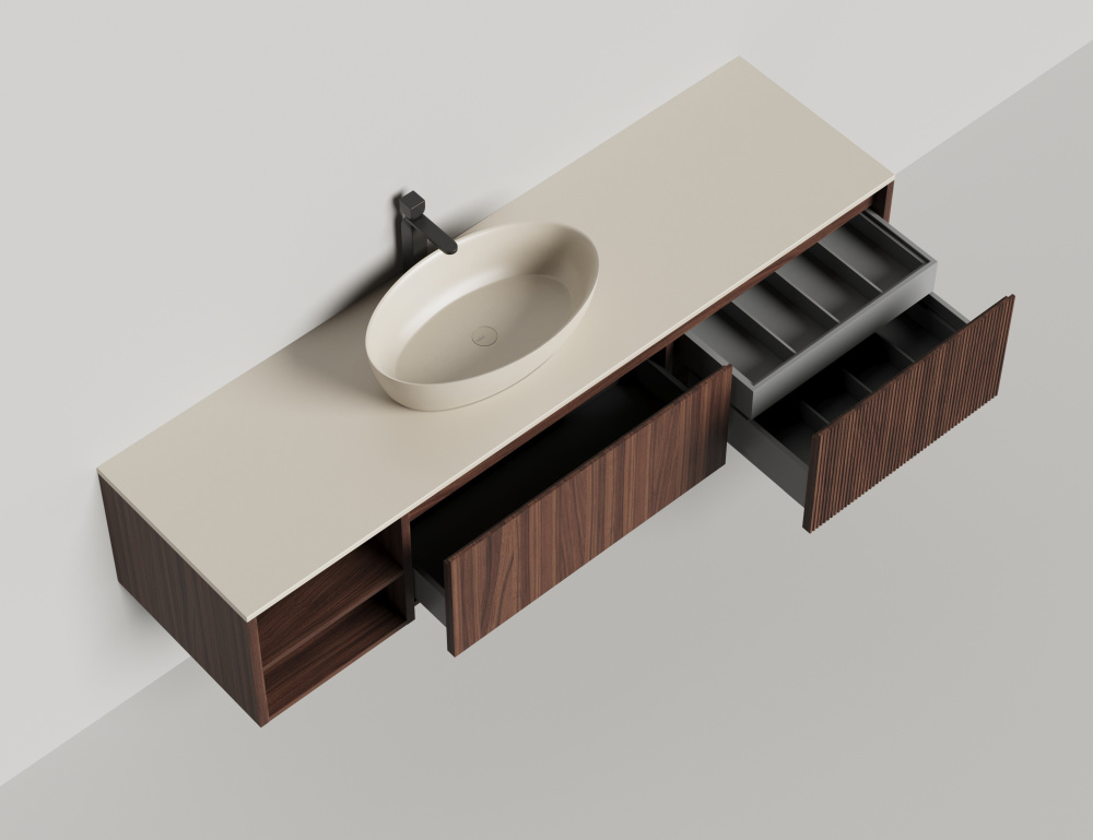 Подвесная тумба Salini Domino (27D118A) RAL