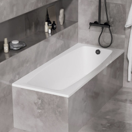 Ванна акриловая 160х70 Alba Spa Valencia (ВПР0060000100) прямоугольная, белый глянцевый