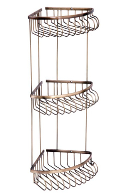 Фото Угловая полка Boheme Medici (10624) бронза