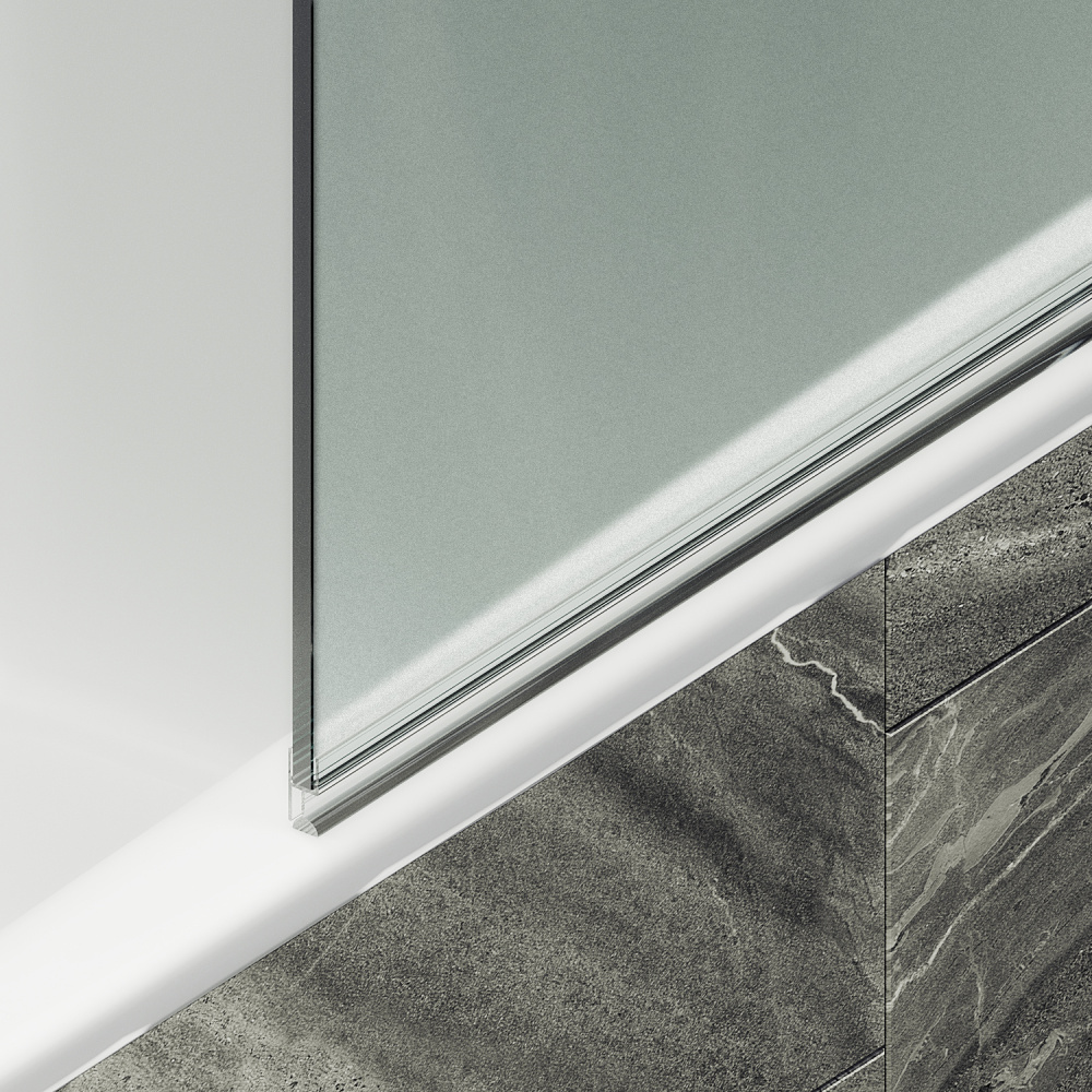 Шторка на ванну Maybah Glass MGV-605-1 поворотная на монопетле