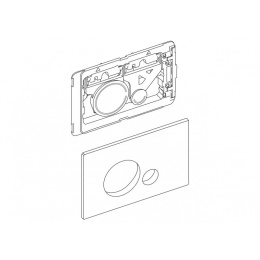 Кнопка смыва BelBagno Sfera (BB018-SR-ORO) золото