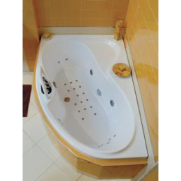 Акриловая ванна 160x105 Ravak (CL21000000), угловая