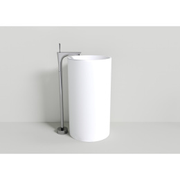 Фото Раковина напольная из искусственного камня NTBAGNO NT405/900 круглая