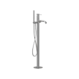 Смеситель для ванны Remer X Style INOX SSX08, нержавеющая сталь