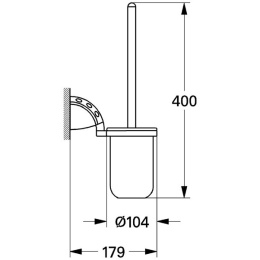 Туалетный ершик Grohe Sentosa 40234IG0