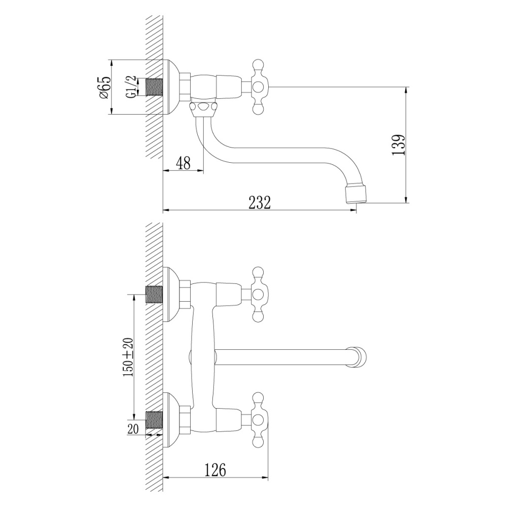 Смеситель для кухонной мойки Lemark Standard (LM2111C)