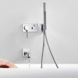 Фото Душевая система Tres 3V (21027313) хром