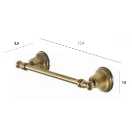 Полотенцедержатель Tiffany World Harmony TWHA014oro, золото