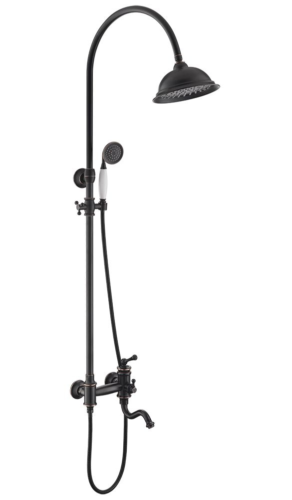 Фото Душевая система Timo Adelia (SX-6010/04) черный