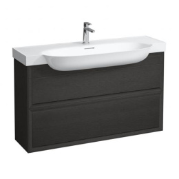 Тумба под раковину Laufen New Classic 117.5 х 31.5 х 67.5 см, 4.0605.2.085.628.1, подвесная, чёрный 