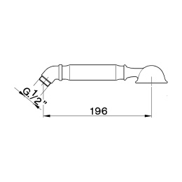 Фото Ручной душ Cisal Shower DS01421021, хром