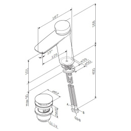 Смеситель Am.Pm Inspire 2.0 (F50A82500) хром