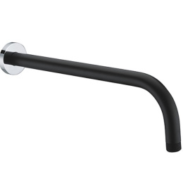 Фото Держатель верхнего душа WasserKRAFT A079, настенный, черный