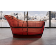 Ванна из литьевого мрамора 170 см DEA Design Elegant (DD8613 1690 R5) Pomegranate