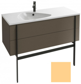 Тумба под раковину Jacob Delafon Nouvelle Vague 120 см, EB3035-M68, цвет - желтый матовый