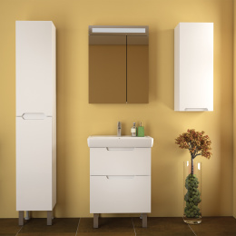 Фото Пенал зеркальный Dreja Point (99.9035) 40 см