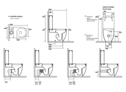 Kerasan Flo 311701 Унитаз-компакт напольный