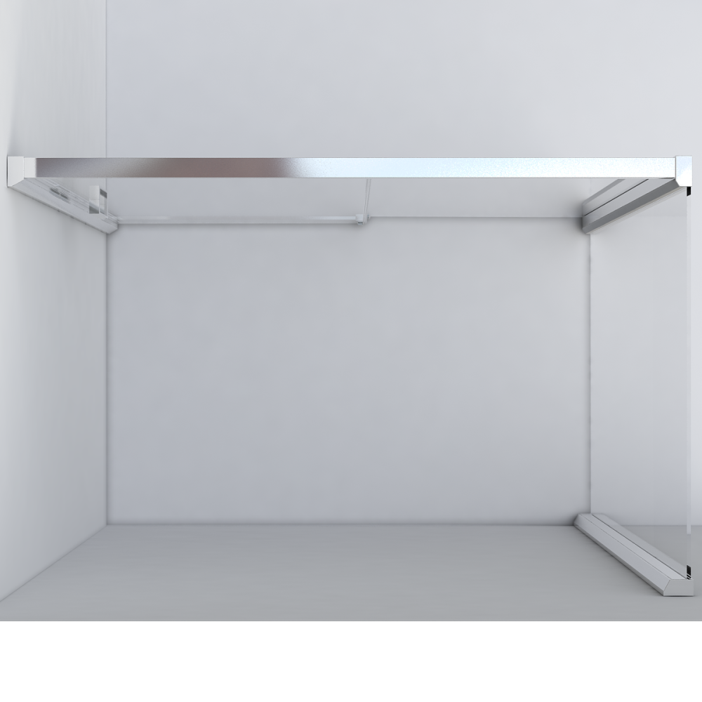Душевой уголок Vincea Lugano (VSR-1L9012CGB-1) черный