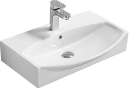 Фото Раковина на столешницу 60 см SantiLine (SL-2025)белый