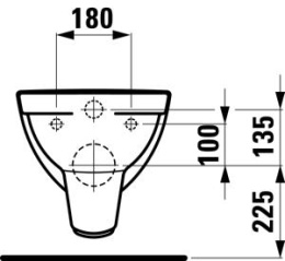 Подвесной унитаз Laufen Pro 8.2095.0.000.000.1