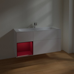 Villeroy Boch Finion F060HBMT Тумба под раковину 1196х498 мм (peony matt/white matt)