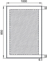 Фото Зеркало Aquanet Алассио 10085 LED