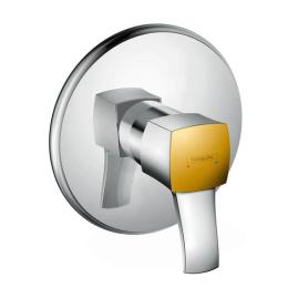 Смеситель для душа 31365090 Hansgrohe Metropol Classic (хром, золото)
