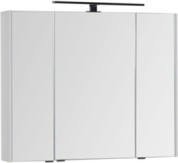 Фото Зеркальный шкаф Aquanet Латина (00179605) Белый