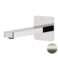 Излив настенный 19 см Remer Slash 91SLXV, сталь