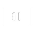Пьедестал для раковины VitrA S20 5529B003-0156 белый