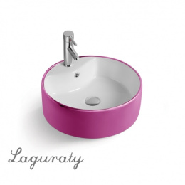 Раковина Laguraty 3228B Rose&white